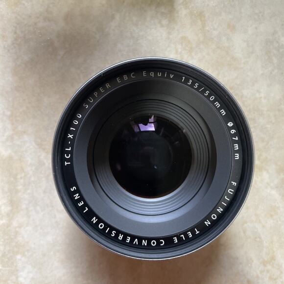 Fujifilm Fujinon Telle Conversion Lens TCL - X100 Super EBC Equiv 135/50mm 67mm - Picture 4 of 11